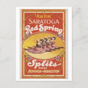 Carte postale de la publicité en médecine des brev