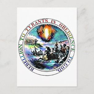 Carte Postale De La Rébellion Aux Tyrans (Glenn Be