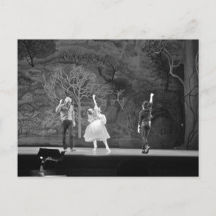 Carte postale de la répétition de ballet