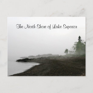 Carte postale de la rive nord du lac Supérieur