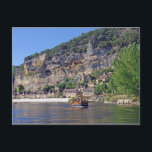 Carte postale de la rivière Dordogne France<br><div class="desc">De beaux paysages</div>