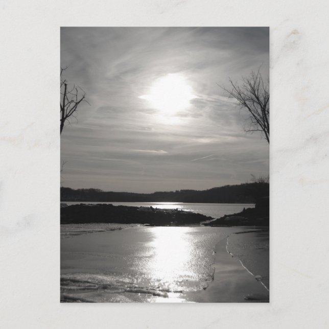 Carte postale de la rivière Hudson (Devant)