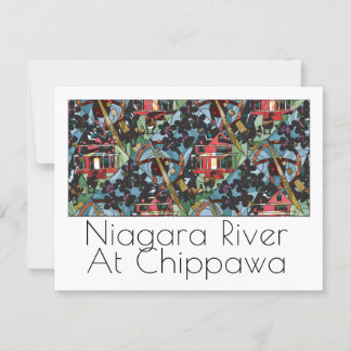Carte postale de la rivière Niagara