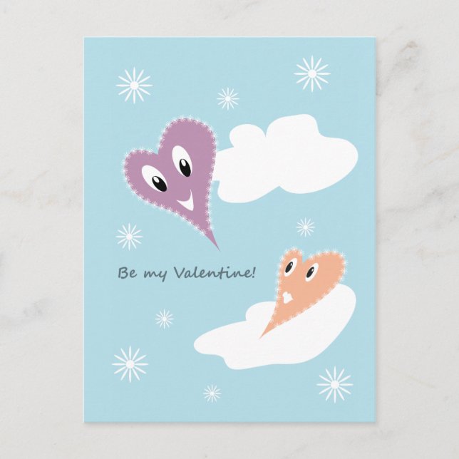 Carte postale de la Saint-Valentin (Devant)