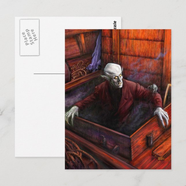 Carte postale de la scène complète de Nosferatu De (Devant / Derrière)
