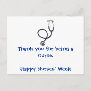 Carte postale de la Semaine des infirmières