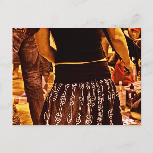 Carte postale de la série Dancefloor Glimpses (Devant)