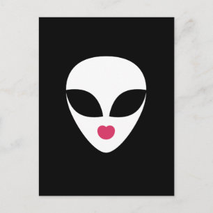 Carte postale de la sirène extraterrestre