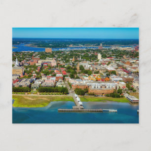 Carte postale de la skyline de Charleston, Carolin