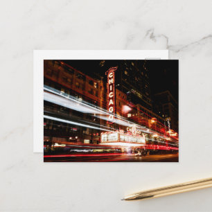 Carte postale de la skyline de la ville de Chicago