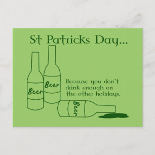 Carte postale de la St Patrick's Day Recette