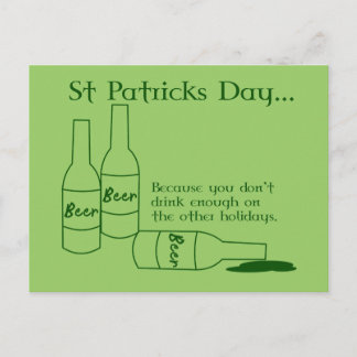 Carte postale de la St Patrick's Day Recette