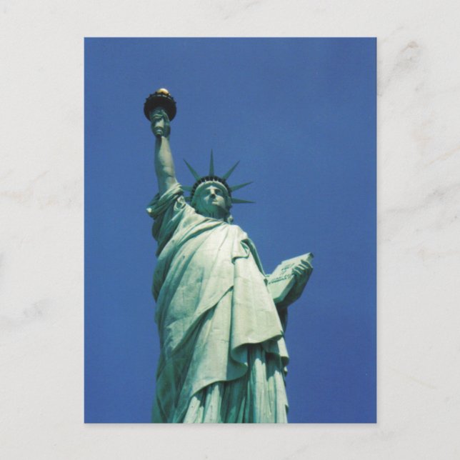 Carte postale de la statue de la Liberté (Devant)