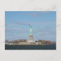 Carte postale de la Statue de la Liberté Ellis Isl