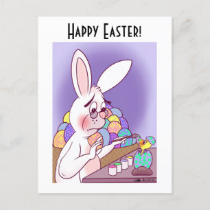 Carte postale de la surprise de Pâques