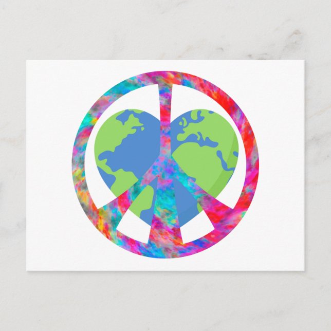 Carte postale de la Terre d'amour paisible (Devant)