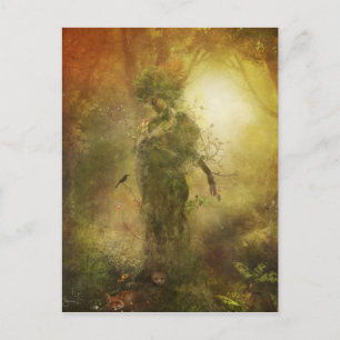 Carte postale de la Terre mère