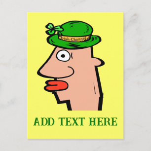 Carte postale de la tête de chaîne irlandaise