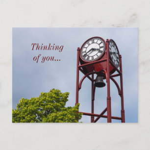 Carte postale de la tour horloge de Petosky - Pens