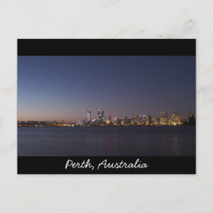 Carte postale de la ville de Perth