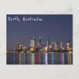 Carte postale de la ville de Perth