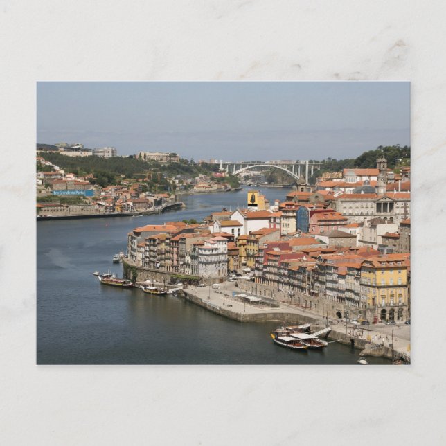 Carte postale de la ville de Porto (Devant)