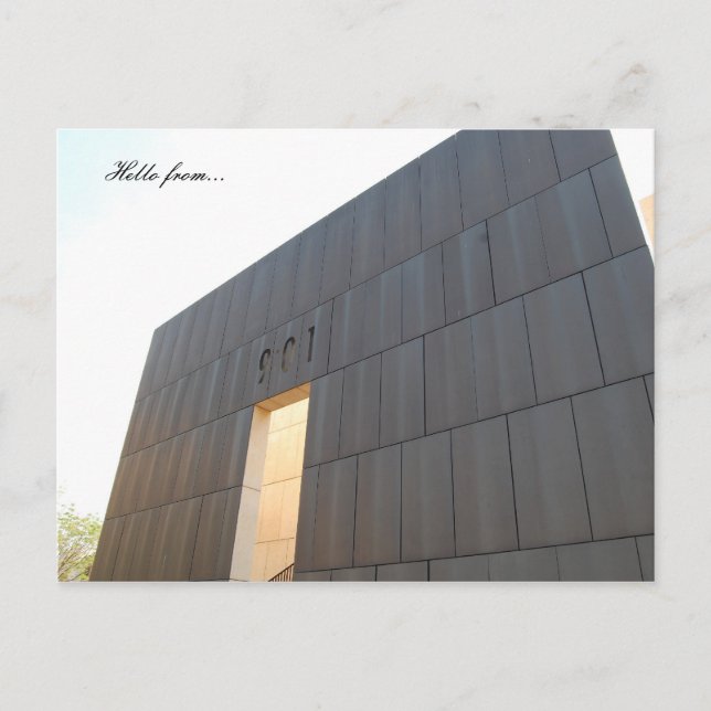 carte postale de la ville d'oklahoma (Devant)