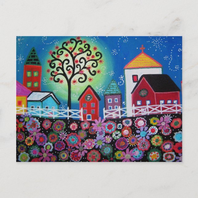 CARTE POSTALE DE LA VILLE MEXICAINE (Devant)