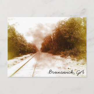 Carte postale de la voie ferroviaire