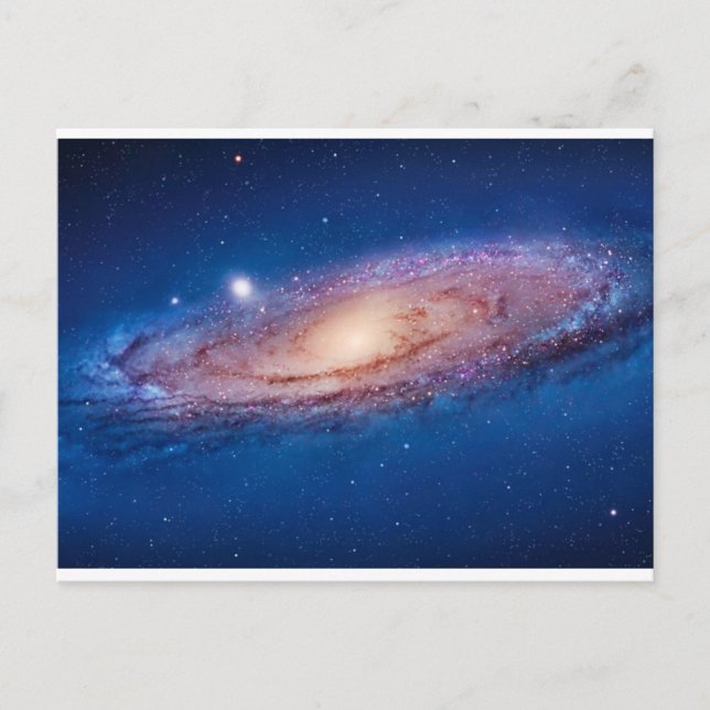 Carte postale de la Voie Lactée Galaxy par S. Ambr (Devant)