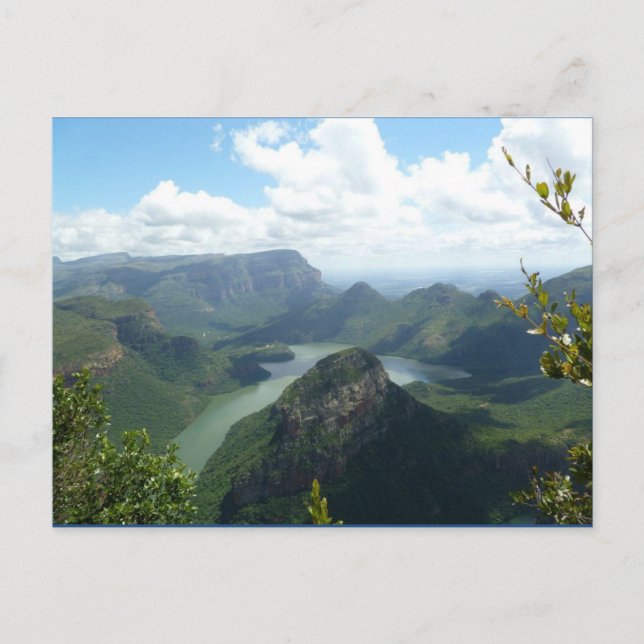 Carte postale de l'Afrique du Sud (Devant)