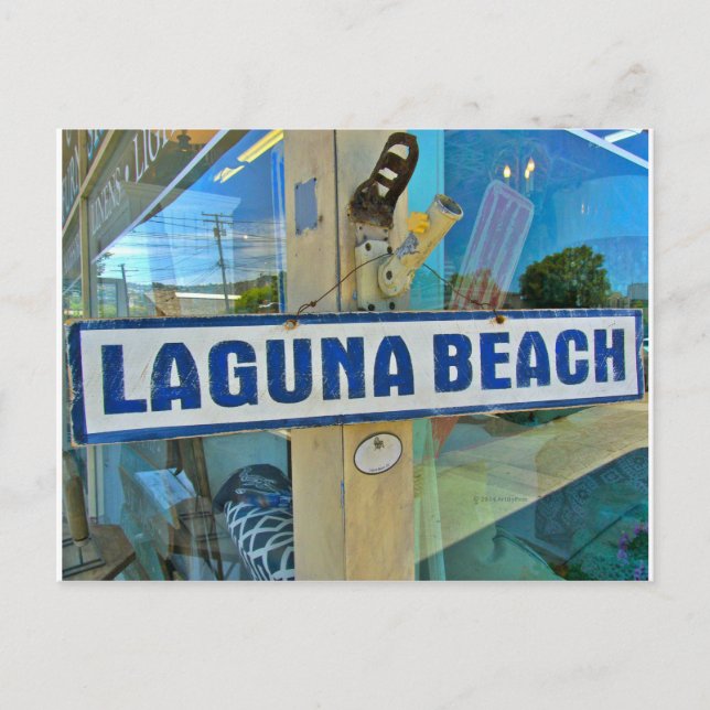 Carte postale de Laguna Beach (Devant)