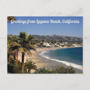 Carte postale de Laguna Beach, Californie