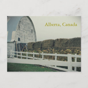 Carte postale de l'Alberta rural