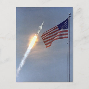 Carte postale de lancement Apollo 11