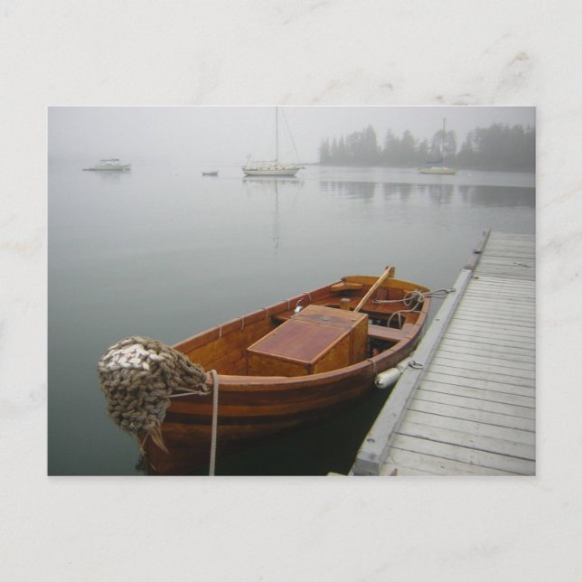 Carte postale de lancement de la goélette - 1 (Devant)