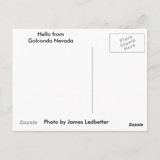 carte postale de l'ancienne école de Golconda Neva