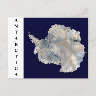 Carte postale de l'Antarctique