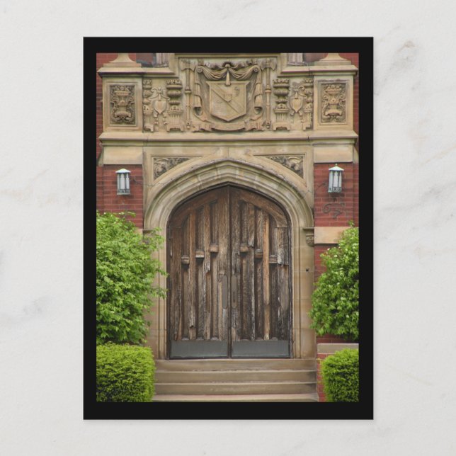 Carte postale de l'architecture de Detroit, Michig (Devant)