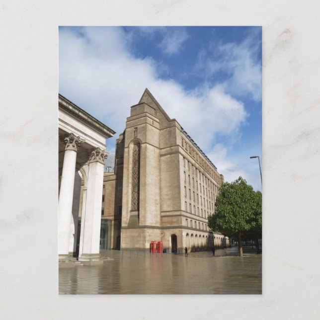 Carte postale de l'architecture de Manchester (Devant)