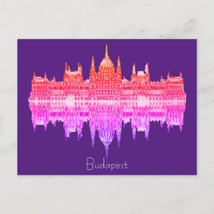 Carte postale de l'architecture du Parlement de Bu