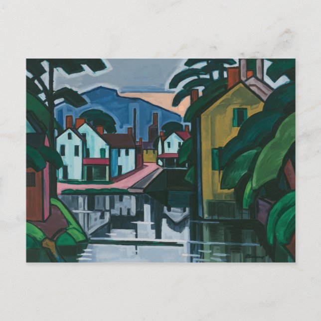 Carte postale de l'art du Vieux Canal (Devant)