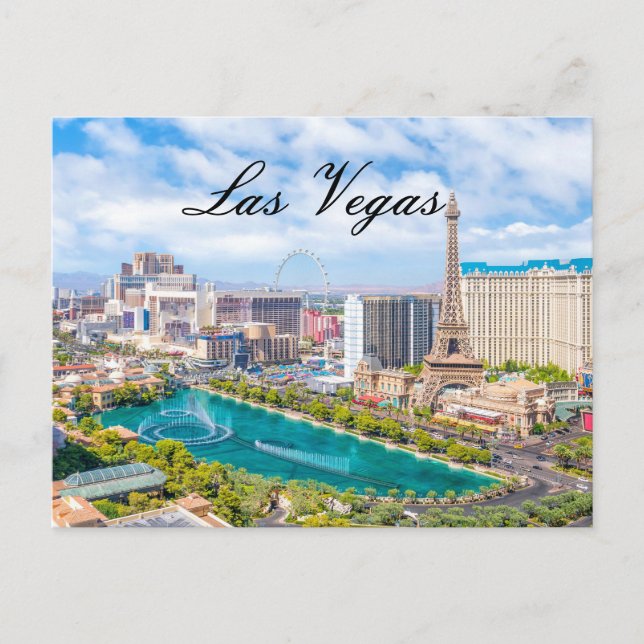 carte postale de las vegas (Devant)