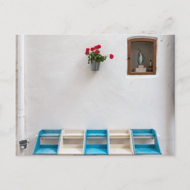 Carte postale de l'autel de rue Vierge Marie (Devant)