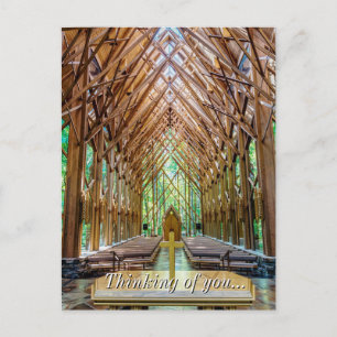 Carte postale de l'autel Pensant à vous