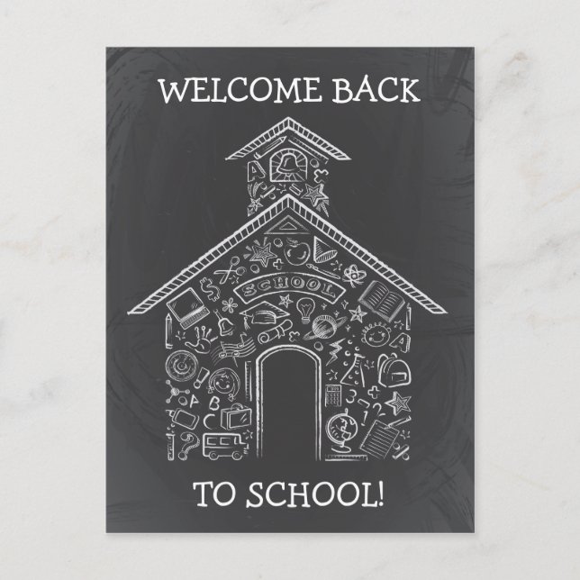 Carte postale de l'école des enseignants (Devant)