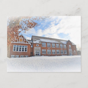 Carte postale de l'école intermédiaire de Canton