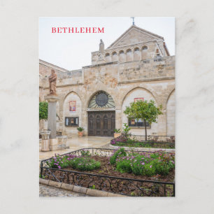 Carte postale de l'église Bethléem de la Nativité