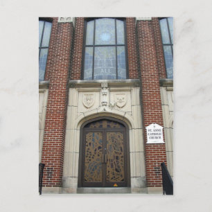 Carte postale de l'Église catholique Sainte-Anne