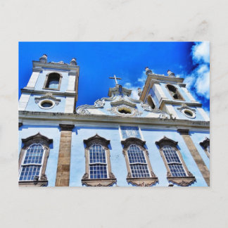 Carte postale de l'église Pelorinho